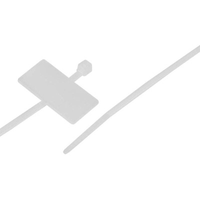 STEFFEN Kabelbinder mit Beschriftungsfeld 50 Stk. 200 mm x 2.5 mm