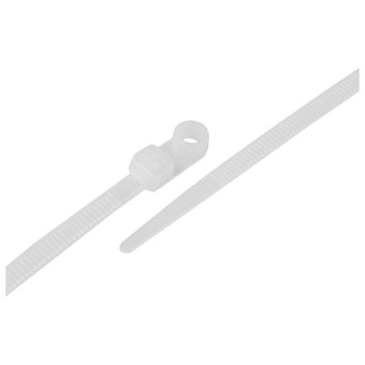 STEFFEN Kabelbinder mit Schraubenloch 100 Stk. 300 mm x 4.8 mm