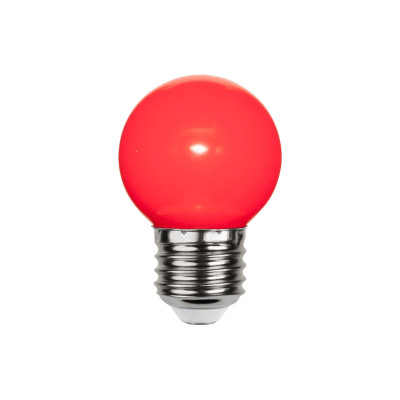 Star Trading LED Leuchtmittel E27 G45 Outdoor Lighting Rot, 1W, 220-240V Star Trading LED Leuchtmittel E27 G45 Outdoor Lighting Rot, 1W, 220-240V