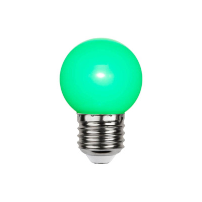 Star Trading LED Leuchtmittel E27 G45 Outdoor Lighting Grün, 1W, 220-240V Star Trading LED Leuchtmittel E27 G45 Outdoor Lighting Grün, 1W, 220-240V