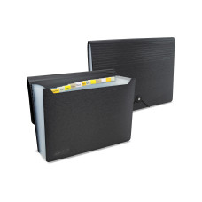 Rapesco Fächermappe Eco GRS A4 Schwarz, Doppelpack, 13-teilig Rapesco Fächermappe Eco GRS A4 Schwarz, Doppelpack, 13-teilig