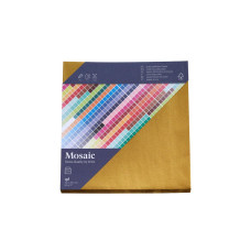 Artoz Couvert Mosaic 16 x 16 cm, 20 Stück, Gold