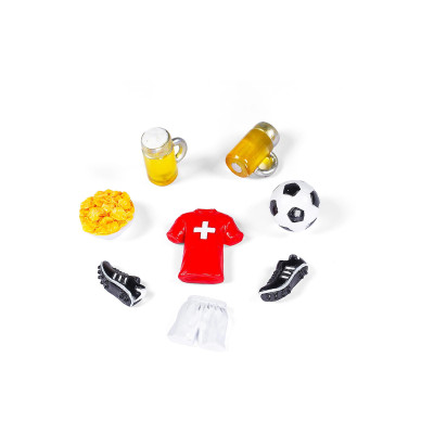 Trendform Haftmagnet Hopp Schwiiz, 8er Set, Multicolor