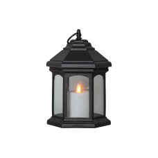 Star Trading Laterne Linta Outdoor, Schwarz, 26 cm, Timerfunktion Star Trading Laterne Linta Outdoor, Schwarz, 26 cm, Timerfunktion