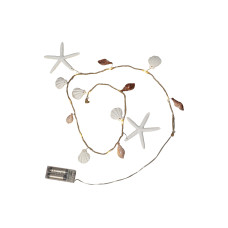 Star Trading Lichterkette Seaside Beige, 90 cm