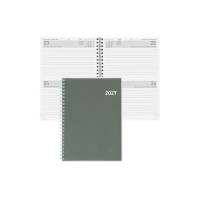 Biella Geschäftsagenda Bi Jour Wire-O Kein, 2027, Grau
