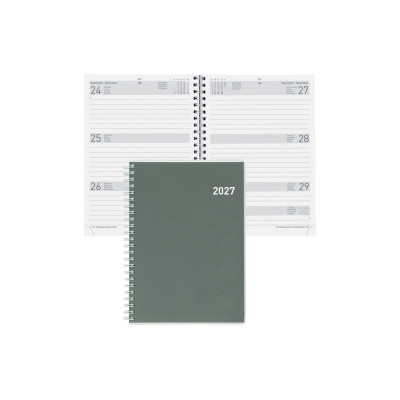 Biella Geschäftsagenda Dispo Term Wire-O Kein, 2027, Grau Biella Geschäftsagenda Dispo Term Wire-O Kein, 2027, Grau