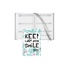 Biella Geschäftsagenda Dispo Term Trend Smile, 2027, Schwarz/Grün Biella Geschäftsagenda Dispo Term Trend Smile, 2027, Schwarz/Grün