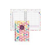 Biella Family Organizer Geometrische Figur, 2027, Mehrfarbig