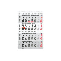 Biella 4-Monats-Kalender Papier 31 x 47 cm Weiss Biella 4-Monats-Kalender Papier 31 x 47 cm Weiss