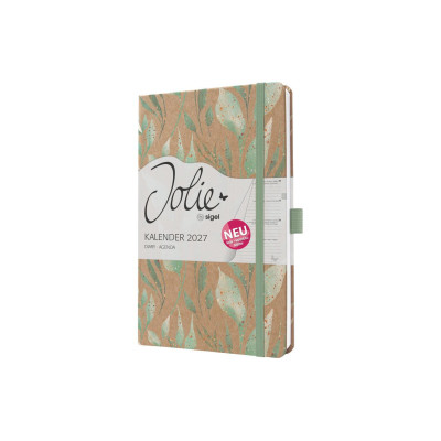 Jolie Wochenkalender Pure Blätter, 2027, Grün/Braun Jolie Wochenkalender Pure Blätter, 2027, Grün/Braun