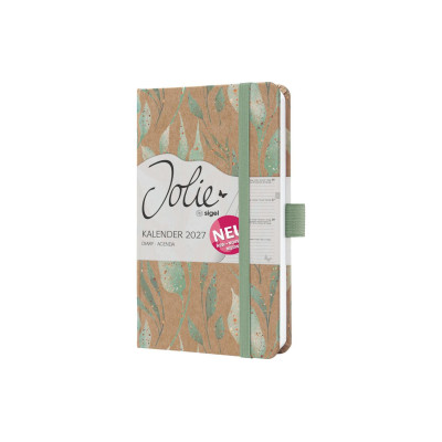 Jolie Wochenagenda Pure Blätter, 2027, Grün Jolie Wochenagenda Pure Blätter, 2027, Grün