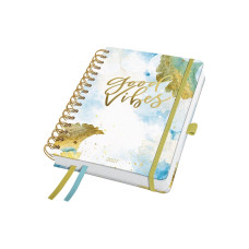 Jolie Wochenagenda Inspire Blätter/Blume, 2027, Blau/Grün/Gold Jolie Wochenagenda Inspire Blätter/Blume, 2027, Blau/Grün/Gold