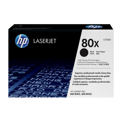 HP Toner Nr. 80X (CF280X) Black