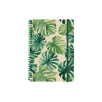 Natur Verlag Wochenagenda Graspapier Pflanze, 2027, Grün