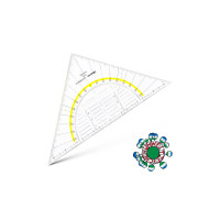 Aristo Geodreieck 22.5 cm mit Facette und Tuschnoppen Aristo Geodreieck 22.5 cm mit Facette und Tuschnoppen