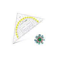 Aristo 1553 Winkelmesser Kunststoff transparent 16 cm Aristo 1553 Winkelmesser Kunststoff transparent 16 cm