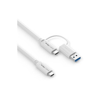 PureLink iSeries USB-Kabel C-C, USB-A Aufsatz USB-C - USB-A/USB-C 0.5 m