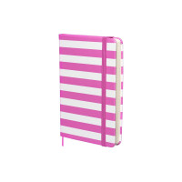 Kolma Notizbuch A6, Kariert, Flamingo/Weiss