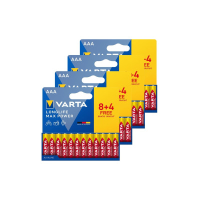 Varta Batterie Longlife Max Power AAA , 48 Stück