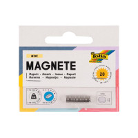 Folia Magnete MINI Ø 6 mmx1 mm, 20 Stück