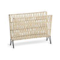 Zeller Present Zeitungsständer Boho Crème