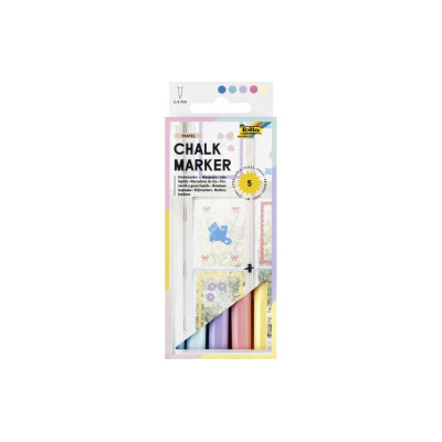 Folia Chalkmarker Pastel 5er Set