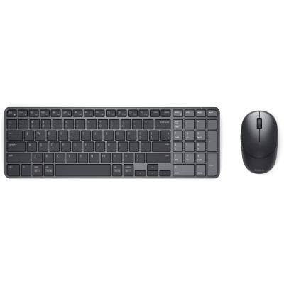 Dell Tastatur-Maus-Set Pro 7 KM746 kabellos QWERTZ CH Graphit