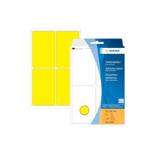 HERMA Vielzwecketiketten 52 x 82 mm, gelb, 128 Etiketten HERMA Vielzwecketiketten 52 x 82 mm, gelb, 128 Etiketten