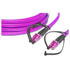 Lightwin LWL-Patchkabel LC-LC, Multimode, OM4, 10m