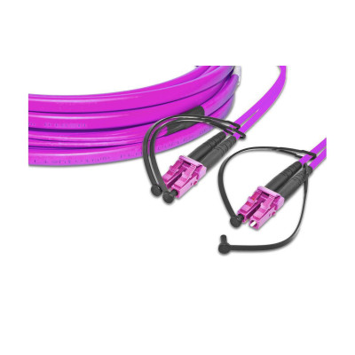 Lightwin LWL-Patchkabel LC-LC, Multimode, OM4, 15m