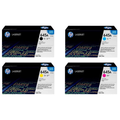 HP Rainbow Kit Nr. 645A (C9730A-C9733A) BL/C/M/Y HP Rainbow Kit Nr. 645A (C9730A-C9733A) BL/C/M/Y