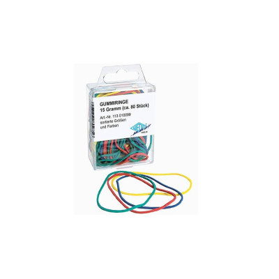WEDO Gummiband verschiedene Grössen, bunt WEDO Gummiband verschiedene Grössen, bunt