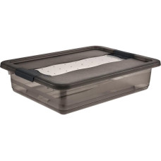 keeeper Aufbewahrungsbox Cornelia, Grau / transparent, 7 l keeeper Aufbewahrungsbox Cornelia, Grau / transparent, 7 l