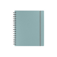 Kolma Notizbuch Weizenstroh A5, kariert, Blau Kolma Notizbuch Weizenstroh A5, kariert, Blau