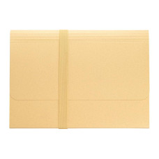 Kolma Fächermappe Weizenstroh A4, 12 Tabs, Beige