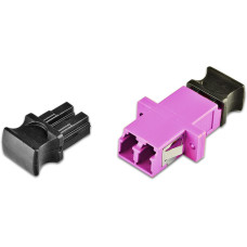 Lightwin LWL-Kupplung LC-LC, Multimode, OM4, Duplex Lightwin LWL-Kupplung LC-LC, Multimode, OM4, Duplex