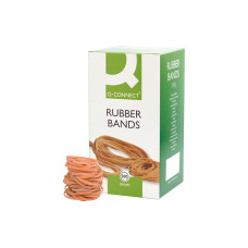CONNECT Gummibänder Braun 3 x 80 mm 500 g