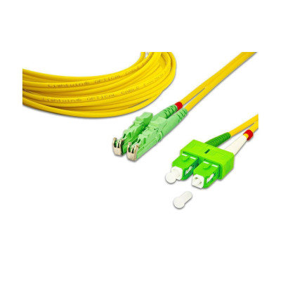 Lightwin LWL-Patchkabel E2000/APC-SC/APC, Singlemode, Duplex, 5m