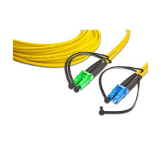 Lightwin LWL-Patchkabel LC/APC-LC, Singlemode, Duplex, 2m