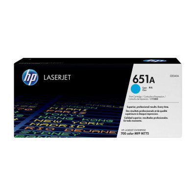 HP Toner Nr. 651A (CE341A) Cyan