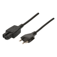 Max Hauri Netzkabel 2 m C15A-T12