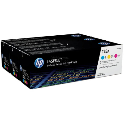 HP Toner Nr. 128A (CF371AM) Cyan/Magenta/Yellow HP Toner Nr. 128A (CF371AM) Cyan/Magenta/Yellow