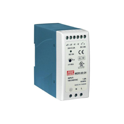 MeanWell DIN-Schienennetzgerät  60 W, 24 V