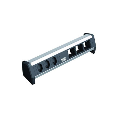 Bachmann Tischsteckdosenleiste DESK 1 3x T13, 3x ABD Bachmann Tischsteckdosenleiste DESK 1 3x T13, 3x ABD