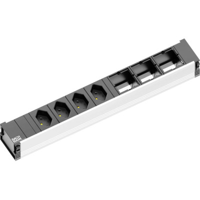 Bachmann Einbausteckerleiste CONI 4x T13, 3x ABD