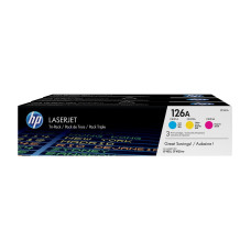 HP Toner Nr. 126A (CF341A) Cyan/Magenta/Yellow