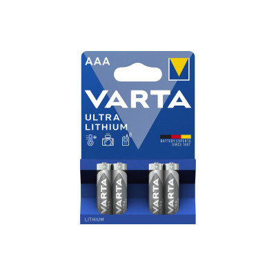 Varta Batterie Ultra Lithium AAA 4 Stück