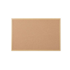 Bi-Office Memoboard 60 cm x 45 cm, Braun