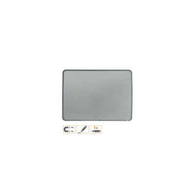 Nobo Magnethaftendes Whiteboard Slimline 58 cm x 43 cm, Silber Nobo Magnethaftendes Whiteboard Slimline 58 cm x 43 cm, Silber